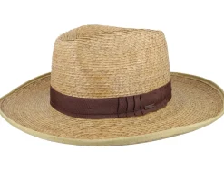 Reno Tan Straw Hat - Brixton