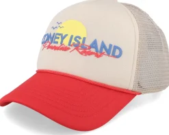 Resort Oatmeal/Salsa A-Frame Trucker - Coney Island Picnic