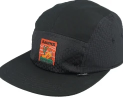 Resting Man Black 5-Panel - Djinns
