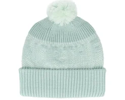 Retro Cabin Beanie Muted Pine/Pale Pom - The North Face