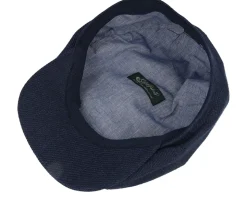 Retro Cap 409 Navy Newsboy Flat Cap - Wigéns