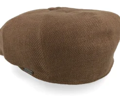 Retro Cap Chocolate Newsboy Flat Cap - Wigéns