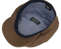 Retro Cap Chocolate Newsboy Flat Cap - Wigéns
