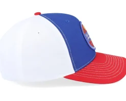 Retro Fishing Logo 312 Tri Royal/White/Red Trucker - Skillfish