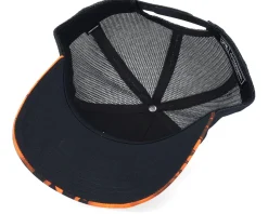 Retro Fishing Logo 112p Kryptek Inferno/Black Trucker - Skillfish