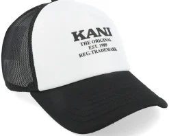 Retro Os Logo Cap Black Trucker - Karl Kani