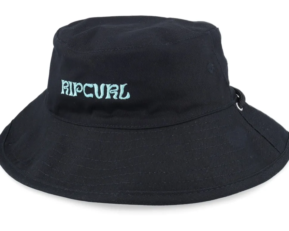 Revo Revo Wide Brim Hat Black Bucket - Rip Curl