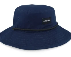 Revo Valley Mid Brim Hat Navy Bucket - Rip Curl