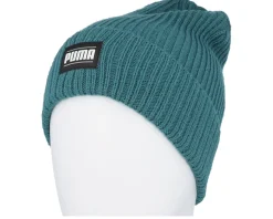 Ribbed Classic Beanie Cold Green Cuff - Puma