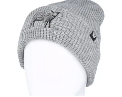 Ribbed Sheep Classic Knits Icon Embroidery Grey Cuff - Goorin Bros.