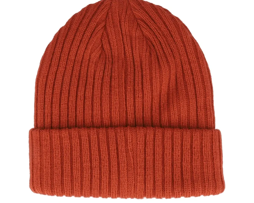 Ribbed Toque Fire Red Cuff - Bauer