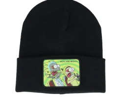 Rick & Morty Beanie Black Cuff - Capslab