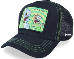 Rick & Morty Black Trucker - Capslab