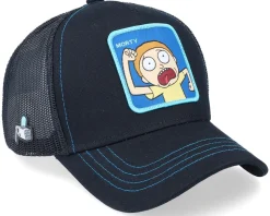Rick & Morty Black Trucker - Capslab