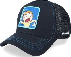 Rick & Morty Black Trucker - Capslab