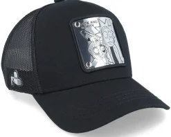 Rick & Morty Black/Grey Trucker - Capslab