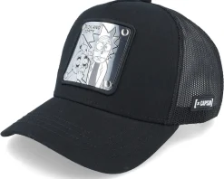 Rick & Morty Black/Grey Trucker - Capslab