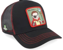 Rick & Morty Evil Morty Black Trucker - Capslab