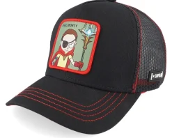 Rick & Morty Evil Morty Black Trucker - Capslab