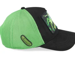 Rick & Morty Green/Black Premium A-Frame Trucker - Capslab