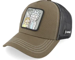 Rick & Morty Green/Black Trucker - Capslab