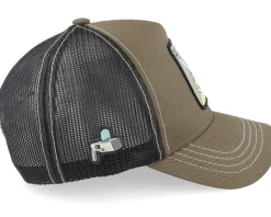 Rick & Morty Green/Black Trucker - Capslab