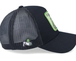 Rick & Morty Pickle Rick Black Trucker - Capslab