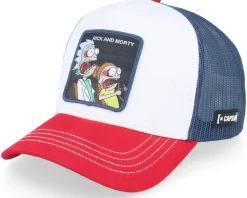 Rick & Morty Red/White/Navy Trucker - Capslab