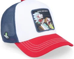 Rick & Morty Red/White/Navy Trucker - Capslab