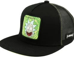 Rick & Morty Rick Black 2 Trucker - Capslab