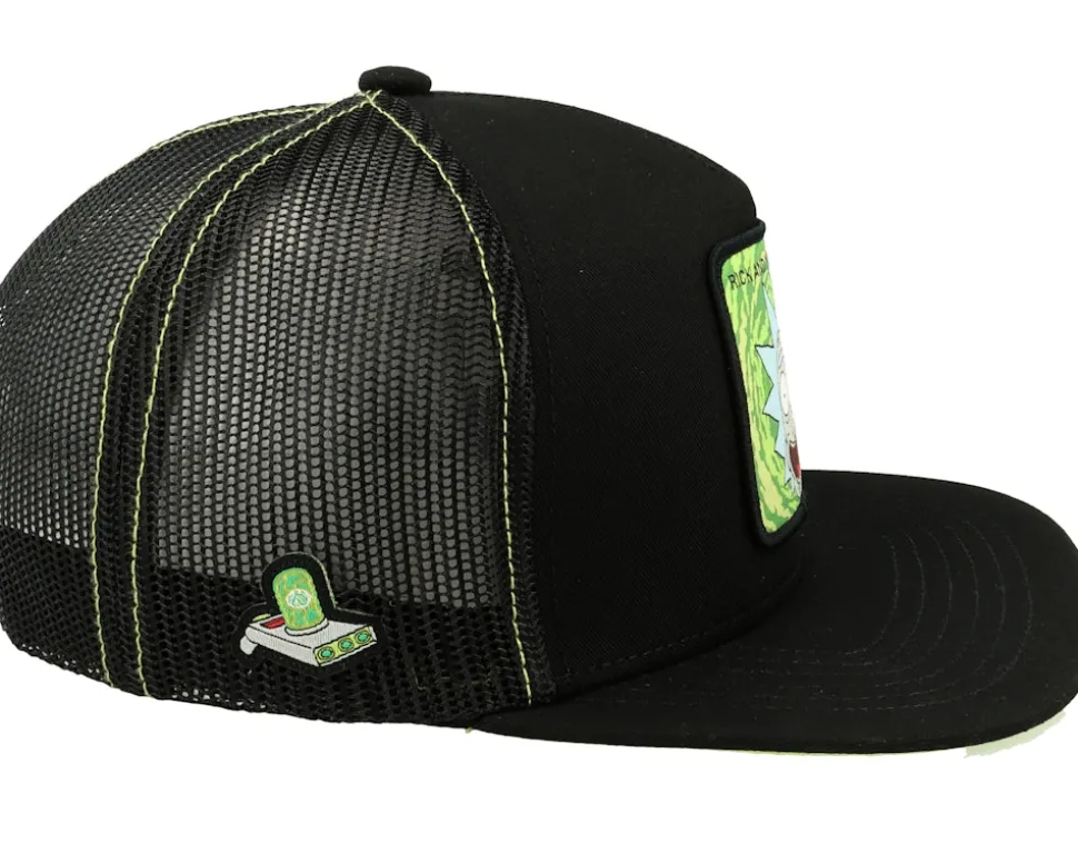 Rick & Morty Rick Black 2 Trucker - Capslab