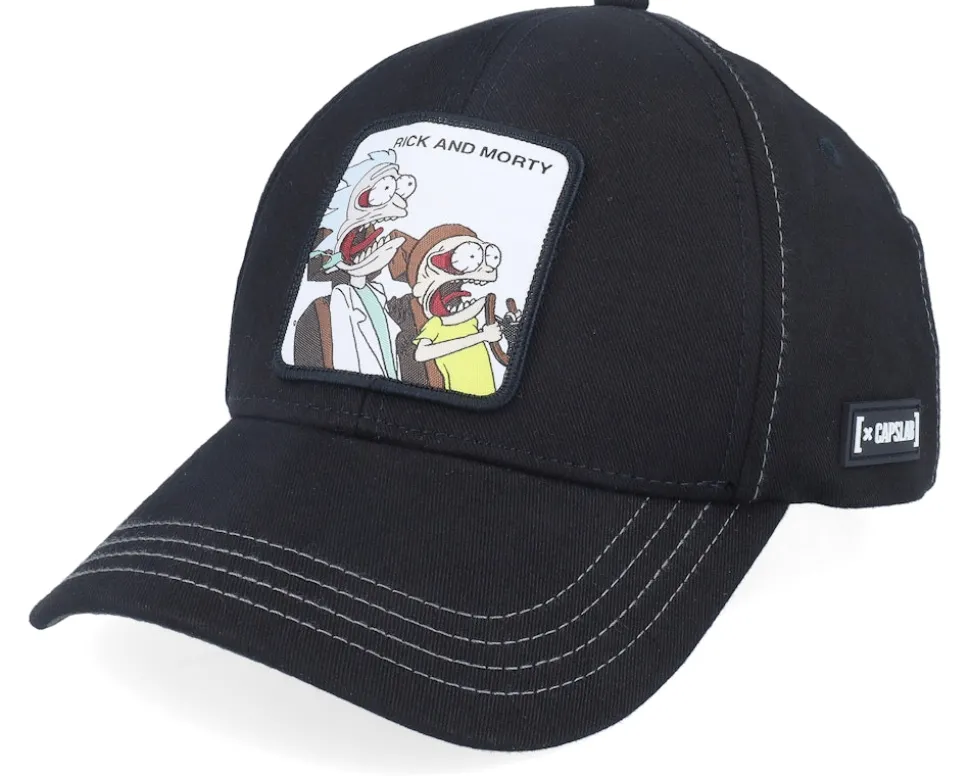 Rick & Morty Rick Black Adjustable - Capslab