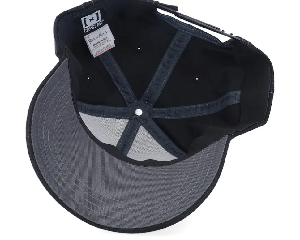 Rick & Morty Rick Black Adjustable - Capslab