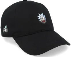 Rick & Morty Rick Black Dad Cap - Capslab