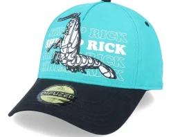 Rick & Morty Shrimp Teal/Black Adjustable - Difuzed