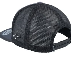 Ride 4.0 Hat Charcoal/Black/Lime Trucker - Alpinestars