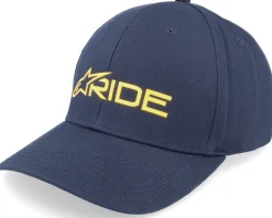 Ride 3.0 Hat Navy/Gold Adjustable - Alpinestars