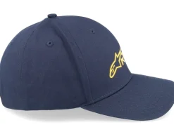 Ride 3.0 Hat Navy/Gold Adjustable - Alpinestars