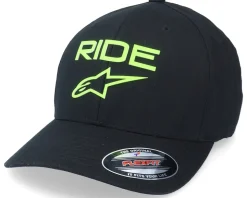 Ride Transfer Hat Black/Green Flexfit - Alpinestars