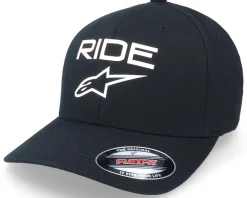 Ride Transfer Hat Black/White Flexfit - Alpinestars
