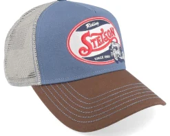 Riding Hot Rod Blue/Brown Trucker - Stetson