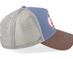 Riding Hot Rod Blue/Brown Trucker - Stetson