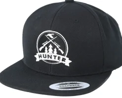 Rifles Badge Black Snapback - Hunter
