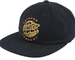 Rill Soft Cap Black Strapback - Picture