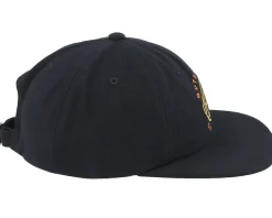 Rill Soft Cap Black Strapback - Picture