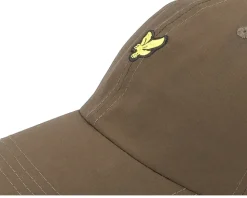 Ripstop Baseball Cap Olive Dad Cap - Lyle & Scott