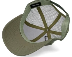 Rival Stamp X Medium Profile Military Olive Trucker - Brixton