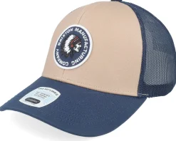 Rival Stamp X Medium Profile Military Olive Trucker - Brixton