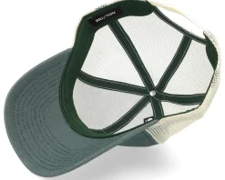 Rival Stamp X Mp Mesh Cap Silver Pine/Off White Trucker - Brixton