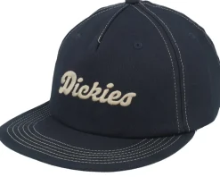 Riverbend Cap Black Strapback - Dickies